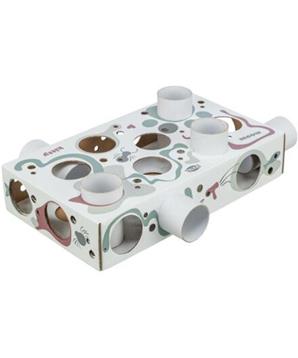 Levně Cat Activity Paws’n’Treats Box - interaktivní hra pro kočky, 35 x 7 x 2 cm, karton 35 x 7 x 2 cm, karton