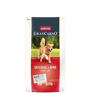 Levně GranCarno Dog DryFood Adult s drůbežím a hovězím masem 1 kg