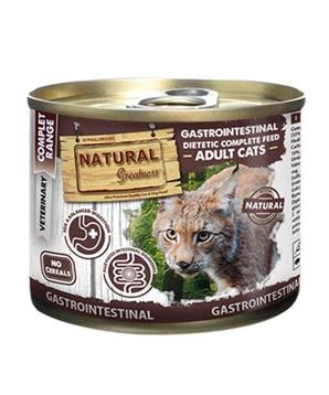 Levně Natural Greatness GASTROINTESTINAL veterinární dieta, konzerva pro kočky 200 g
