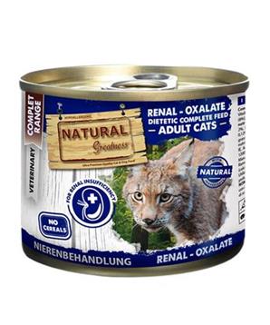 Natural Greatness RENAL OXALATE veterinární dieta, konzerva pro kočky