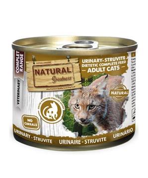 Levně Natural Greatness URINARY-STRUVIT veterinární dieta, konzerva pro kočky 200 g