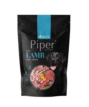 NEW PIPER s jehněčím a mrkví, kapsička pro psy