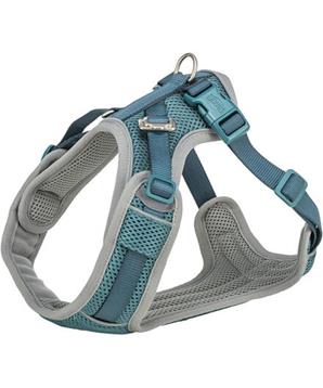Levně FlexMesh Premium postroj, široký střih, petrolejová L: 63-92 cm/ 25 mm