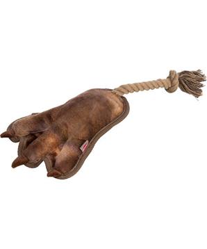 Levně PAW, tlapa na laně se zvukem, 35 cm, plyš 1 ks