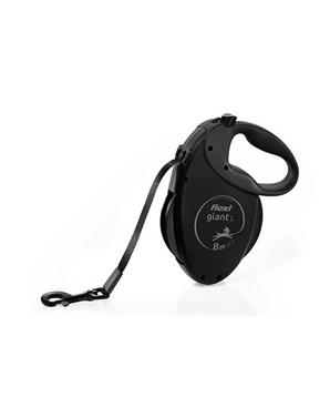 Levně Flexi Giant Black Edition L pásek 8m/max. 50kg