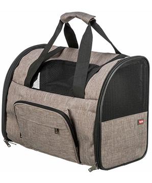 Levně Transportní batoh SHIVA, 41 x 30 x 21 cm, do 8 kg, hnědá/béžová 1 ks