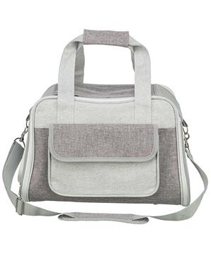 Levně Transportní taška LIBBY, 25 x 27 x 42 cm, do 7 kg, šedá 1 ks