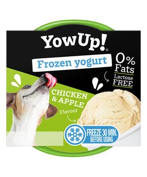 Levně YOWUP Frozen Yoghurt - zmrzlinový jogurt s příchutí kuřete a jablka 110 g 110g