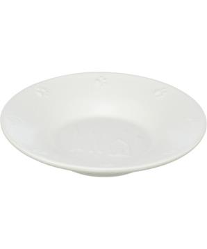 Vánoční keramická miska, 0.2 l/ø 16 cm, bílá