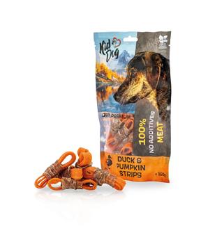 Levně KIDDOG SUPER PREMIUM 100% kachní maso na dýni bez aditiv 150g