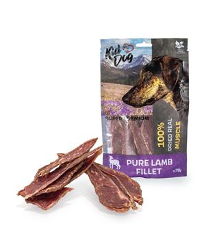 Levně KIDDOG SUPER PREMIUM 100% jehněčí čistá svalovina bez aditiv 70g
