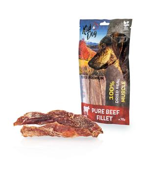 Levně KIDDOG SUPER PREMIUM 100% hovězí čistá svalovina bez aditiv 70g