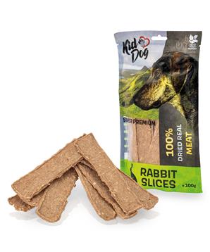 Levně KIDDOG SUPER PREMIUM 100% králík - maso bez aditiv 100g
