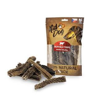 Levně KIDDOG 100% Natural Snack, hovězí žaludek (dršťky) 12 cm 100g