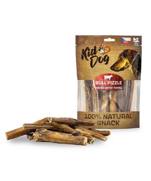 Levně KIDDOG 100 % Natural Snack, hovězí penis 12 cm 200g