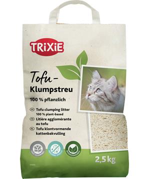 Levně TOFU, 100% rostlinné hrudkující stelivo 2,5kg