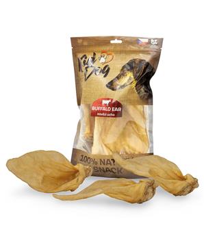 Levně KIDDOG 100% Natural Snack, hovězí ucho přírodní 5 ks / 250 g