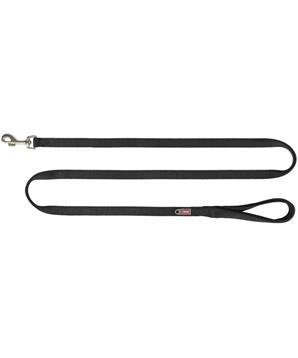 Levně Vodítko PREMIUM extra dlouhé, černá M-L: 1,80 m/20 mm