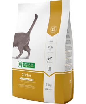 Levně Nature’s Protection Cat Dry Senior 400g