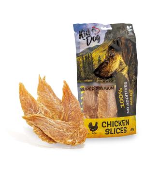 Levně KIDDOG SUPER PREMIUM 100 % kuřecí prsa, sušené filety 80g