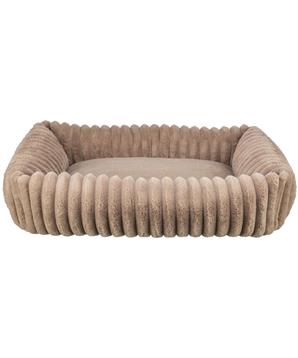 Pelech LONNI obdélníkový, manšestrový plyš, béžová