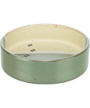 Miska, keramická, 0,2 l/průměr 12 cm, zelená/béžová
