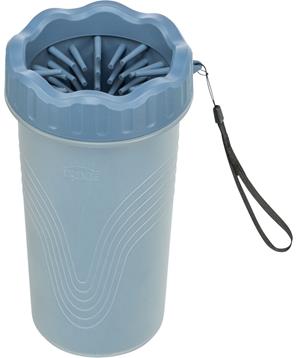 PAW CLEANER - kalíšek k čištění tlapek, L-XL, silikon/plast, modrá