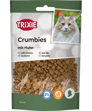 Crumbies, krutonky s kuřecím, 78 % masa