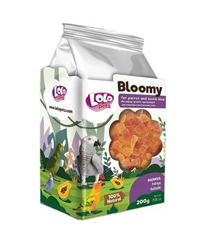 BLOOMY papája pro papoušky a exoty,
