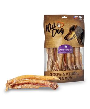 KIDDOG 100 % Natural Snack jehněčí průdušnice (hrtan)