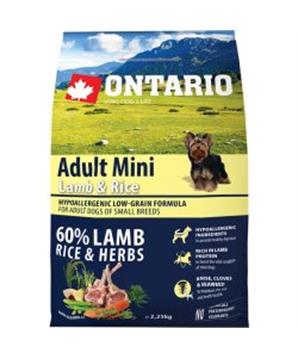 ONTARIO Adult Mini Lamb & Rice