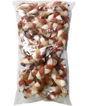 Levně Magnum Rawhide Small braid 2,5p 6,5cm (cca 40ks) BROWN