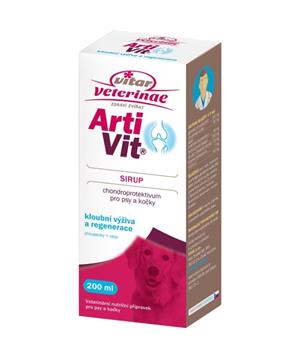 Levně VITAR Veterinae ArtiVit Sirup 1000ml s dávkovačem