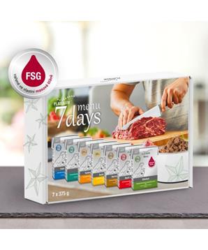 Levně PLATINUM 7DAYS MENU BOX mix 7x185g