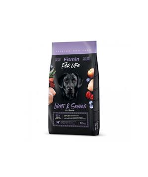 Levně FITMIN FOR LIFE Light & Senior 12 kg