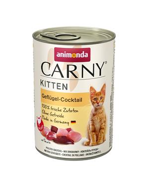 Levně ANIMONDA konzerva CARNY Kitten - drůbeží koktejl 400g