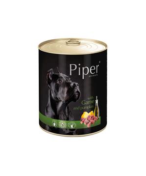 Levně PIPER se zvěřinou a dýní, konzerva pro psy 400g