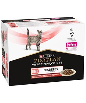 Levně Purina PPVD Feline - DM Diabetes Managment kuřecí kapsička (Chicken) 10x85g
