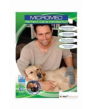 Rukavice VET MICROMED ošetřující, čístící S