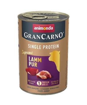 GRANCARNO Single Protein - čisté jehněčí, konzerva pro psy