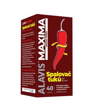 Levně ALAVIS MAXIMA Spalovač tuků 40 kapslí