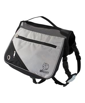 Levně Alcott batoh pro psy, šedý velikost S