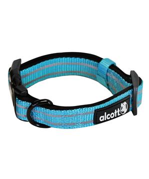 Alcott Reflexní obojek pro psy, Adventure, modrý