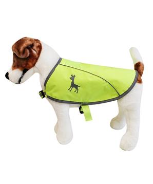 Alcott Reflexní vesta pro psy, žlutá