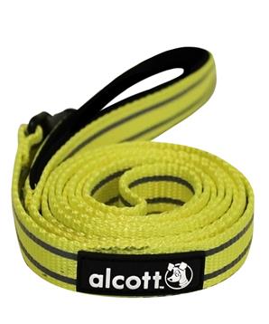 Alcott Reflexní vodítko pro psy žluté, velikost M