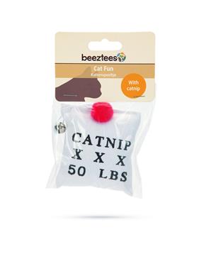 Beeztees Hračka pro kočky polštář LOVE 10cm