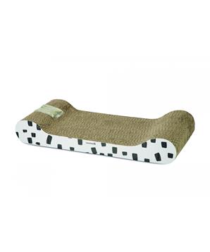 Levně Beeztees Škrabadlo pro kočky kartonové SOFA 49x22x7,5cm