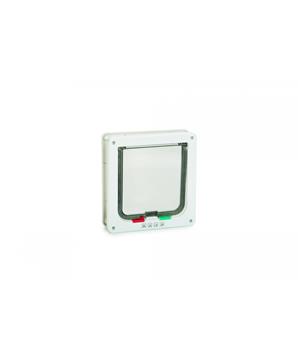 Beeztees Dvířka MUZE pro kočky bílá 19,2×20cm