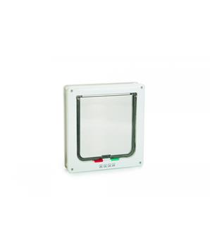 Beeztees Dvířka MUZE pro kočky bílá 23,5×25,2cm