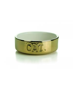 Levně Beeztees Miska pro kočky GOLD 11,5x4cm
